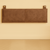 Brown "Snakeskin" Leather Headboard - BrownheadboardLEATHERHUNTEDFOX - Brown "Snakeskin" Leather Headboard