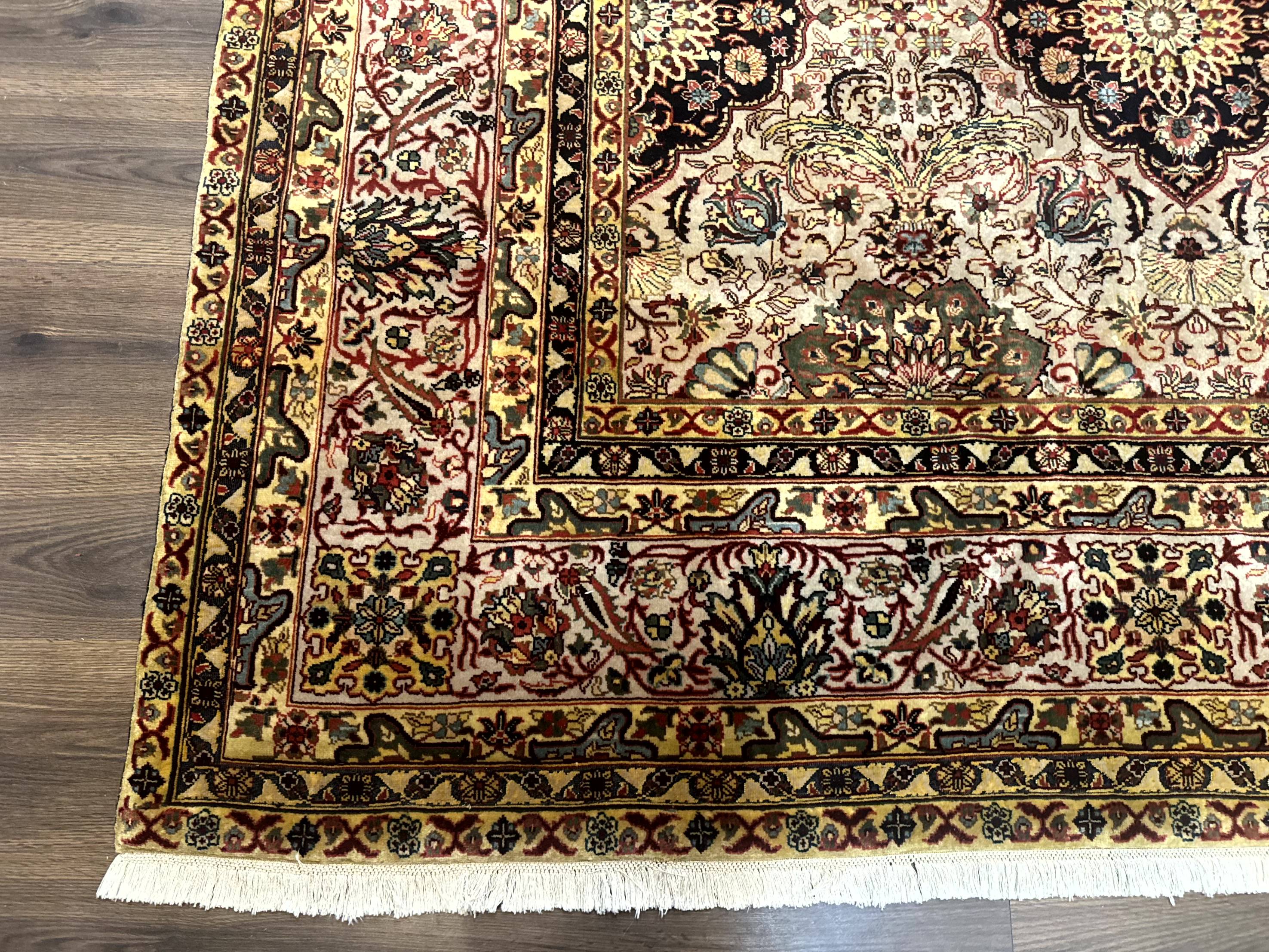 Indian Agra Rug 9x12, Fine Oriental Carpet