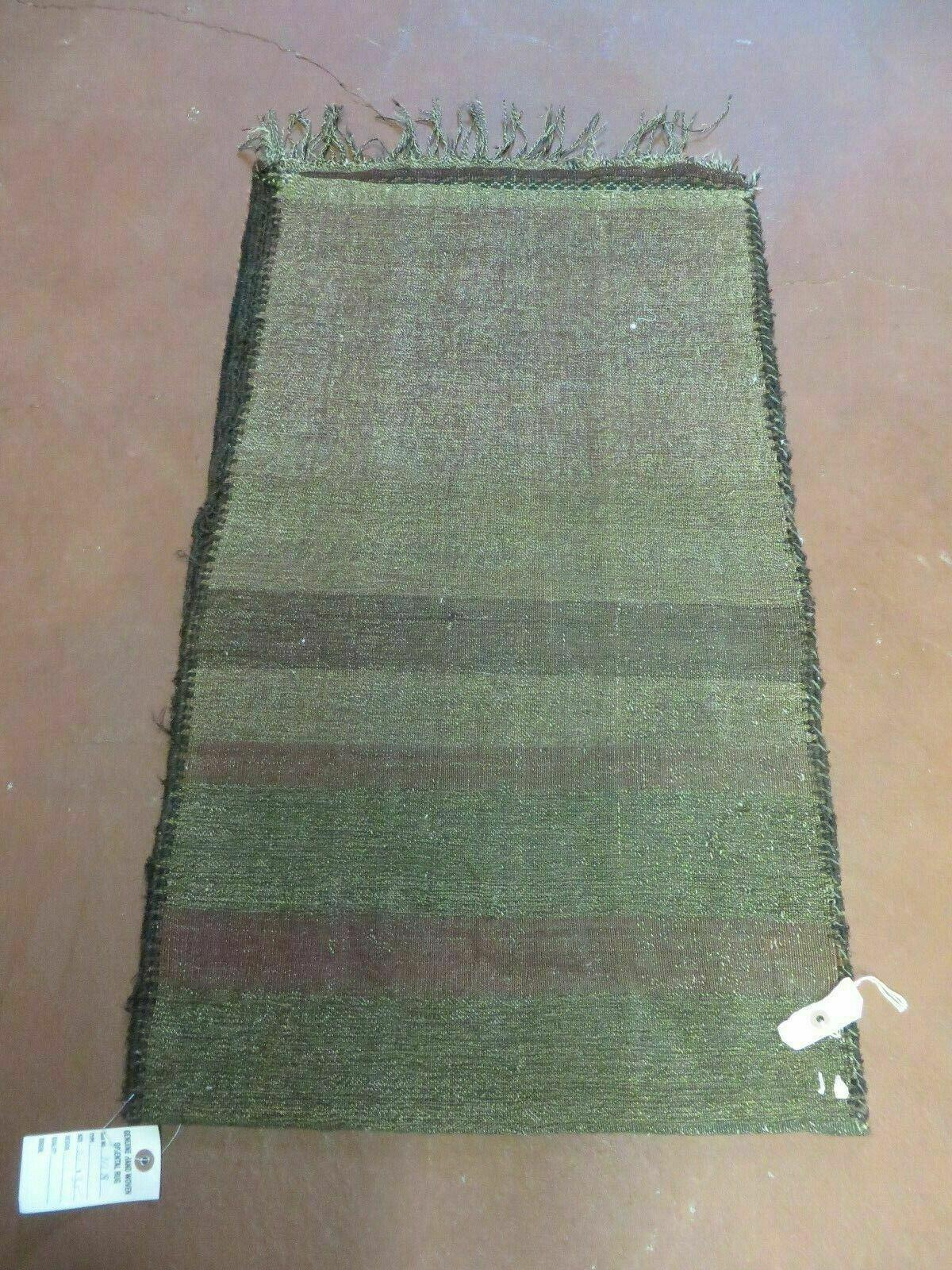 2' X 3' Antique Handmade Pakistani Bokhara Turkoman Balouchi Wool Rug Mat Nice