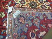 4' X 6' Antique Handmade India Floral Oriental Wool Rug Vegetable Dyes #120