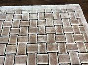 Tibetan Rug 9x12, Handmade, Wool, Modern Design