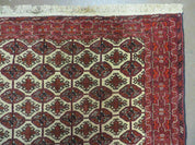 4' X 6' Handmade Finely Knotted Pakistan Turkoman Bokhara Wool Rug Nice