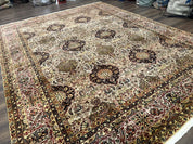 Indian Agra Rug 9x12, Fine Oriental Carpet