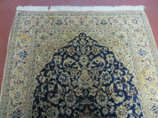 4' X 6' Handmade Ultra Fine India Floral Oriental Wool Silk Rug Hand Knotted