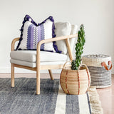 Colorful Throw Pillow With Fringe | Multiple Colors