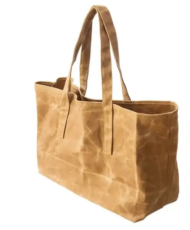 Custom Branded Leather & Canvas Bag | Heavy Duty Canvas Bag