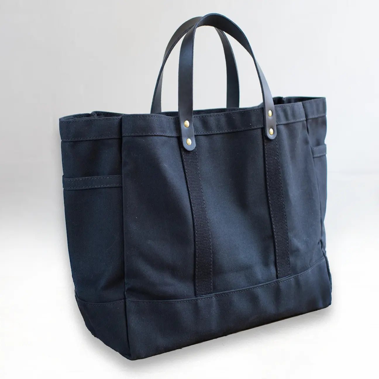 Custom Branded Leather & Canvas Bag | Heavy Duty Canvas Bag