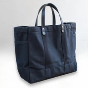 Custom Branded Leather & Canvas Bag | Heavy Duty Canvas Bag