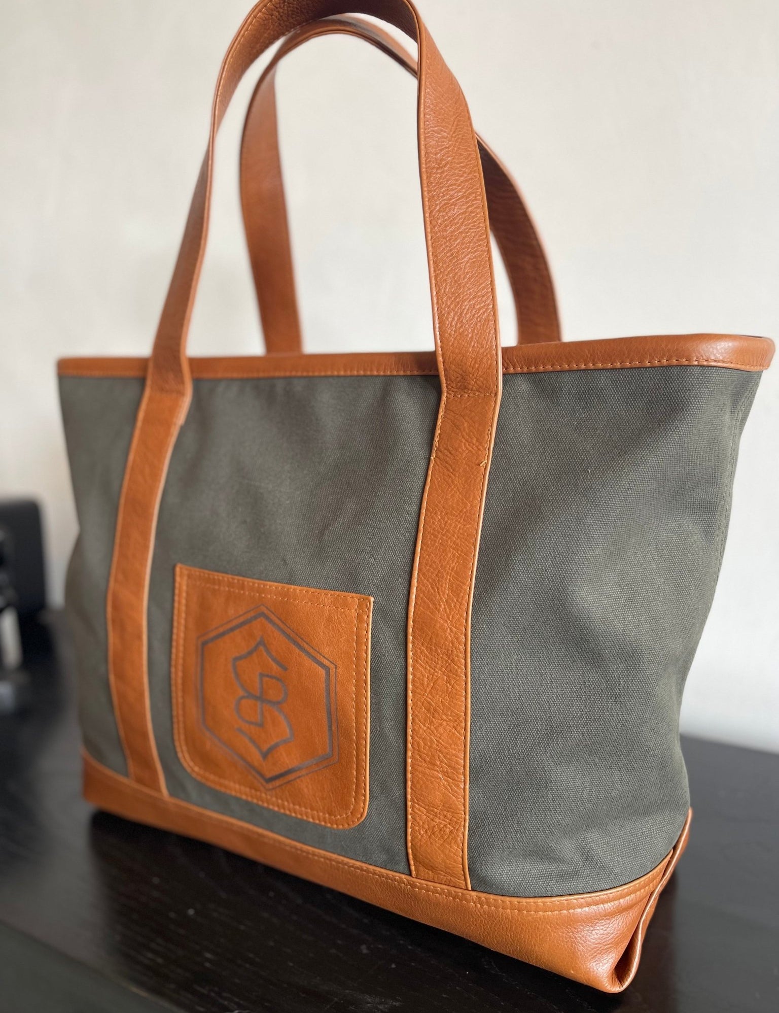Custom Branded Leather & Canvas Bag | Heavy Duty Canvas Bag - H|F AtelierINDUSTRYneed verificationHUNTEDFOX - Custom Branded Leather & Canvas Bag | Heavy Duty Canvas Bag
