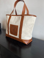 Custom Branded Leather & Canvas Bag | Heavy Duty Canvas Bag - H|F AtelierINDUSTRYneed verificationHUNTEDFOX - Custom Branded Leather & Canvas Bag | Heavy Duty Canvas Bag