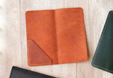 Custom Branded Leather Menu or Check Presenter or Passport Holder