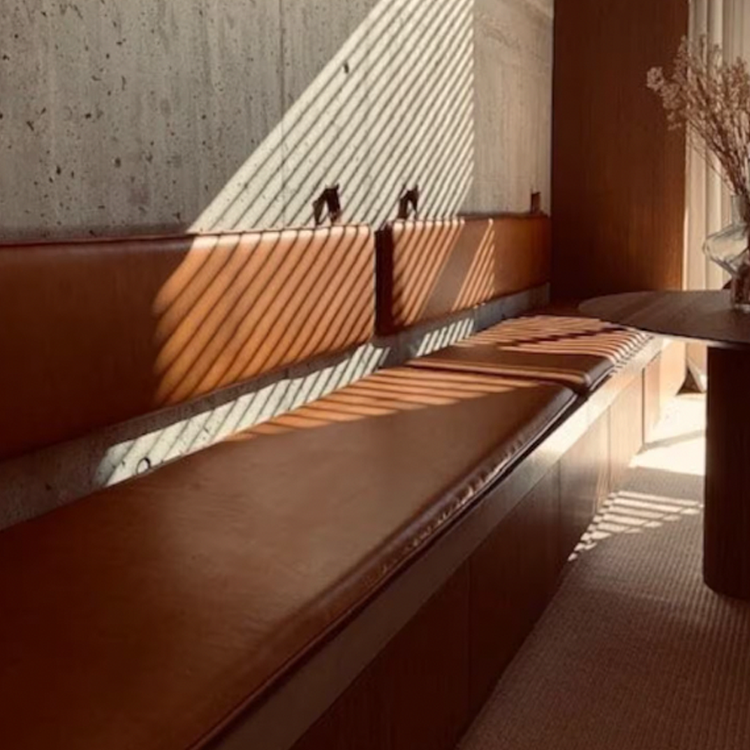Seating | Custom Leather Banquettes, Restaurant & Window Seat Bench Pads & Cushions