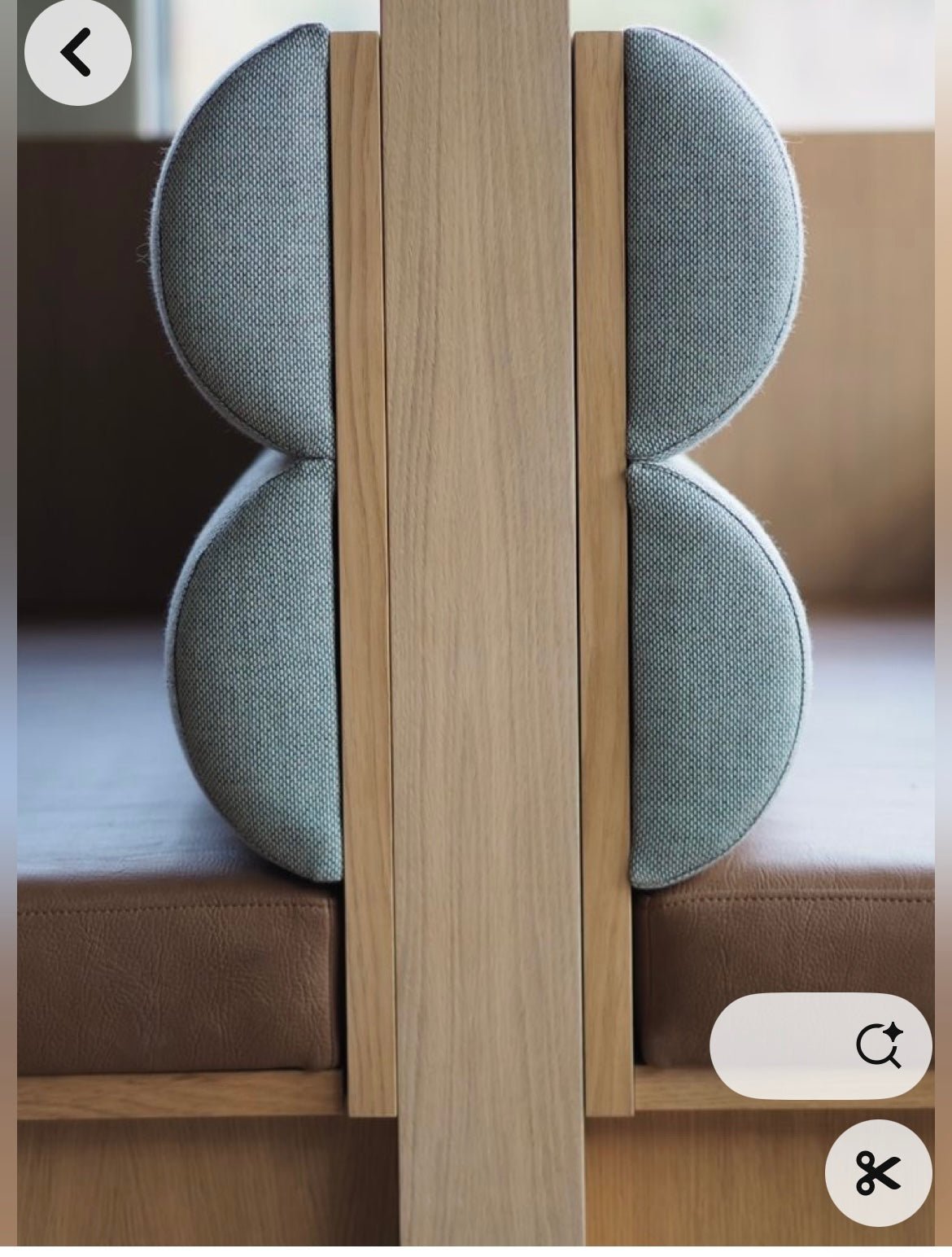 CUSTOM LEATHER "FAN" SEAT - H|F AtelierShopify CollectiveHUNTEDFOX - CUSTOM LEATHER "FAN" SEAT