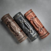 Custom Branded Leather Bar Tool or Knife Roll Up