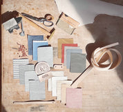 Custom Waxed Canvas Half Apron – Leather Trim Utility Belt for Baristas, Bartenders & Artists