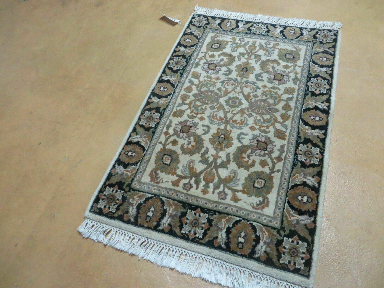 2' X 3' Handmade Indian Wool Rug Carpet Nice
