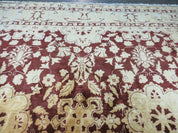 10' X 15' Hand Made Pakistan Wool on Cotton Rug Peshawar # 200A
