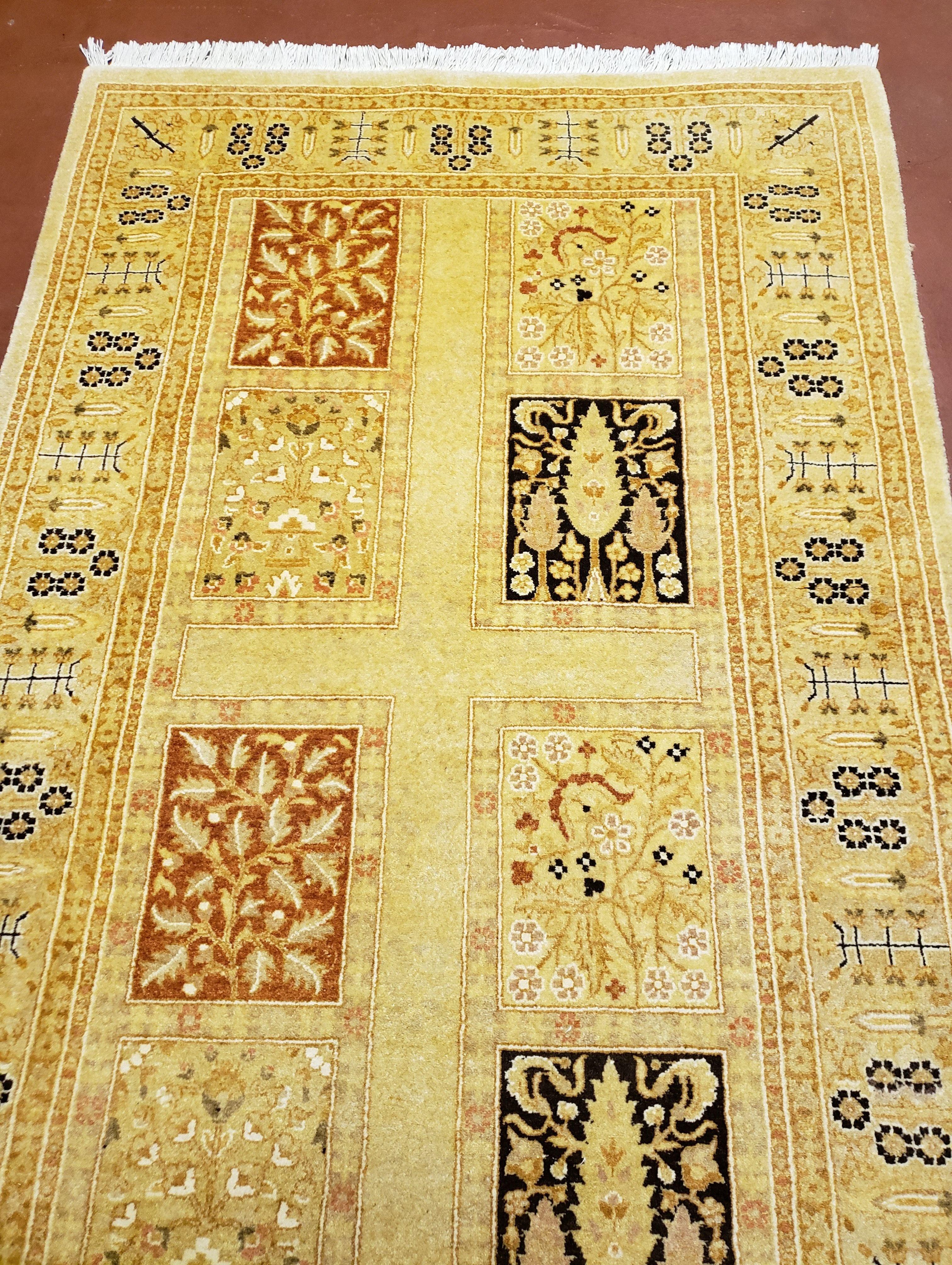 3' 2" x 12 ' 6" Pak Persian Safavieh Runner Haji Jalil Fine Runner Rug 3ft Runner 12ft Runner 13ft Runner Panel Design Runner Hand-Knotted