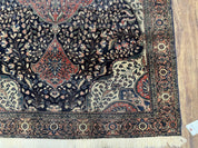Antique Persian Sarouk Farahan Rug 4x7, Collectible Persian Carpet