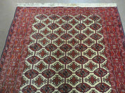 4' X 6' Handmade Finely Knotted Pakistan Turkoman Bokhara Wool Rug Nice