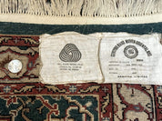 Dark Green Indo Persian Rug 2.5 x 4, Hand Knotted Wool Small Oriental Carpet - Jewel RugsShopify CollectiveHUNTEDFOX - Dark Green Indo Persian Rug 2.5 x 4, Hand Knotted Wool Small Oriental Carpet