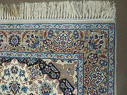 4' X 6' Very Fine Handmade Oriental Wool Silk Accent Rug Hand Knotted Beauty