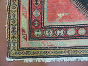 5' X 9' Antique Karabagh Caucasian Rug Handmade Wool Carpet Organic Dyes Nice