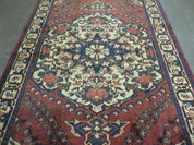 4' X 7' Antique 1920 Handmade Turkish Medallion Wool Rug Veg Dye Nice