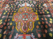4' X 10' Antique Handmade Tribal Turkish Oriental Floral Wool Rug Organic Nice