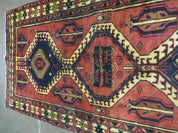 3' 4"X 7' Antique Handmade Turkish Wool Rug Organic #101