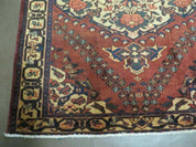 4' X 7' Antique 1920 Handmade Turkish Medallion Wool Rug Veg Dye Nice