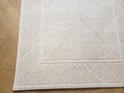 3x5 Karastan Sisal Rug Collection, Design 379/80504, Sambava II, 3'6 x 5'3, Beige Karastan Rug with Label, Authentic Karastan, Entryway Rug