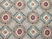 9x13 Needlepoint Carpet, French Design Rug, Hand-Knotted, Brand New Needlepoint Rug 9 x 13, English French European Style, Beige Floral