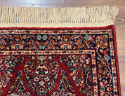 Karastan Runner Rug 2.6 x 8.6, Red Sarouk #785, Original 700 Series, Wool, Rare