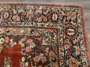 Antique Persian Sarouk Rug 9x12