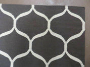 5' X 8' Modern Contemporary Hand Made Flat Weave Wool Rug Veg Dyes Nice