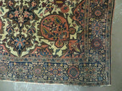 4' X 6' Antique Ultra Fine Handmade India Floral Oriental Wool Rug Carpet Nice