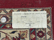 Indo Persian Rug 8x10, Red and Cream, Floral, Pande Cameron