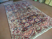 5' X 9' Antique Handmade Turkish Wool Veg Dyes Rug Nice # 107