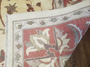 9' X 12' One-Of-A-Kind William Pak Peshawar Hand-knotted Wool Rug Nice