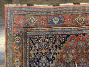 Antique Persian Bidjar Rug 8x12, Rare Persian Carpet