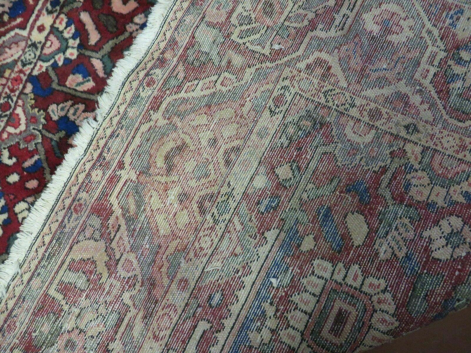 5' X 9' Antique Handmade Turkish Wool Veg Dyes Rug Nice # 107