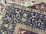 Rare Antique Indian Agra Rug, Early 20th Century Indian Carpet, Animal and Angel Motifs, Hunting Scene, Collectible Oriental Carpet, Wow