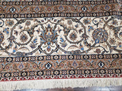 Persian Nain Rug 11x15 – Wool on Silk, Hand-Knotted, Signed Masterpiece