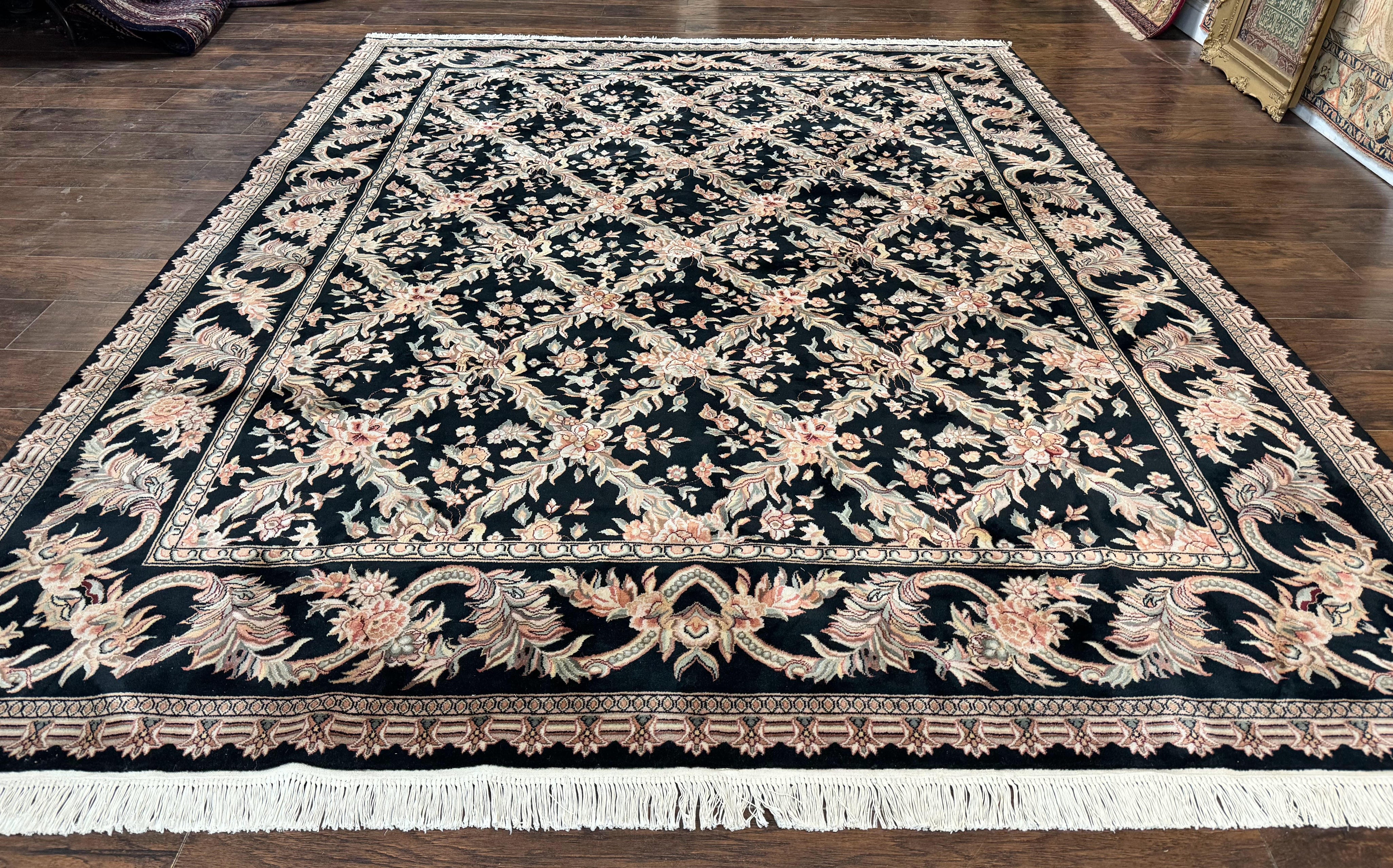 Pak Persian Rug 8x10, Black, Handmade