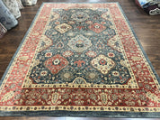 Safavieh Rug 8x11, Mahal Persian Carpet, Navy Red