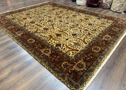 Persian Bidjar Rug 9x12 - Mustafi Allover Pattern - Traditional Carpet