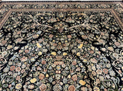 Pak Persian Rug 10x14, Elegant Floral Carpet, Fine 225 KPSI