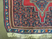 4' X 5' Antique Handmade Turkish Wool Kilim Flat weave Rug Blanket Tribal
