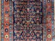 Antique Persian Tribal Rug 4x6, Kurdish Rug